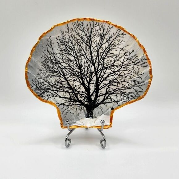 Other - Decoupage Scalloped shell grand tree